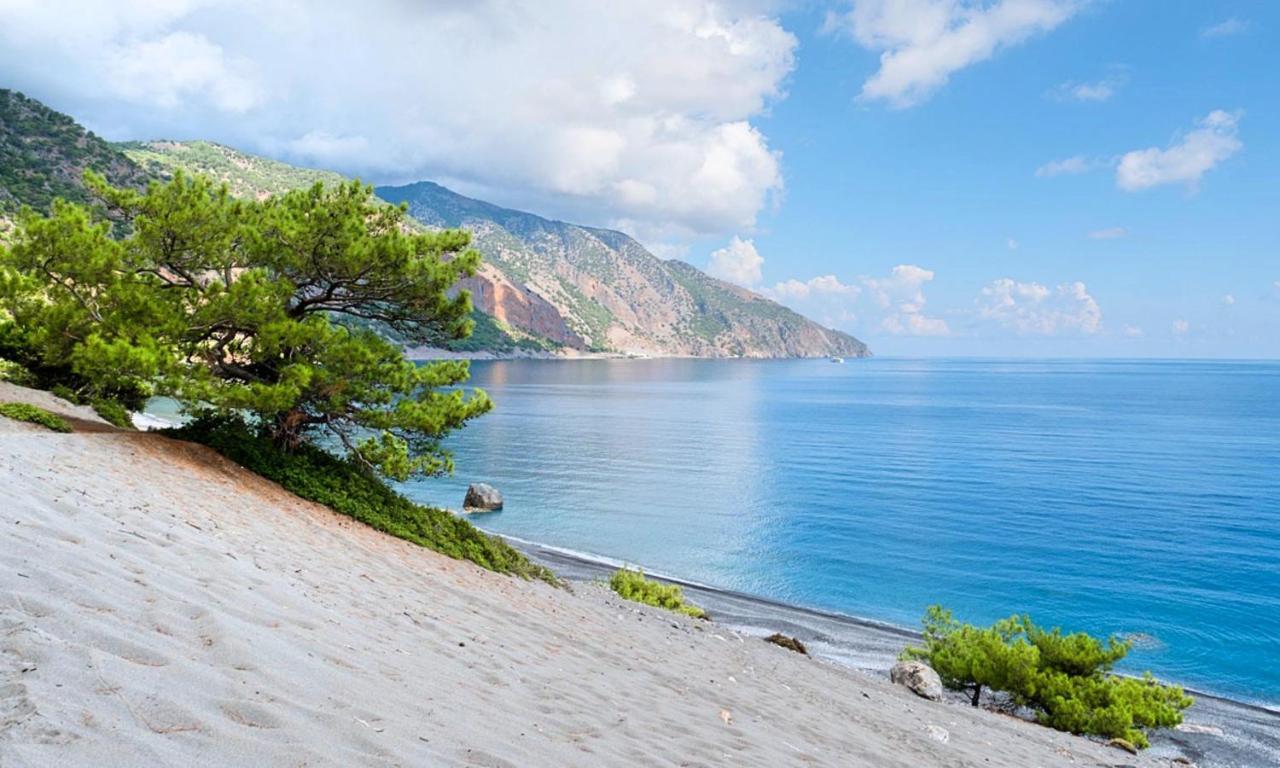 Sun Stone Villas Hriszí Aktí Haniá Kültér fotó