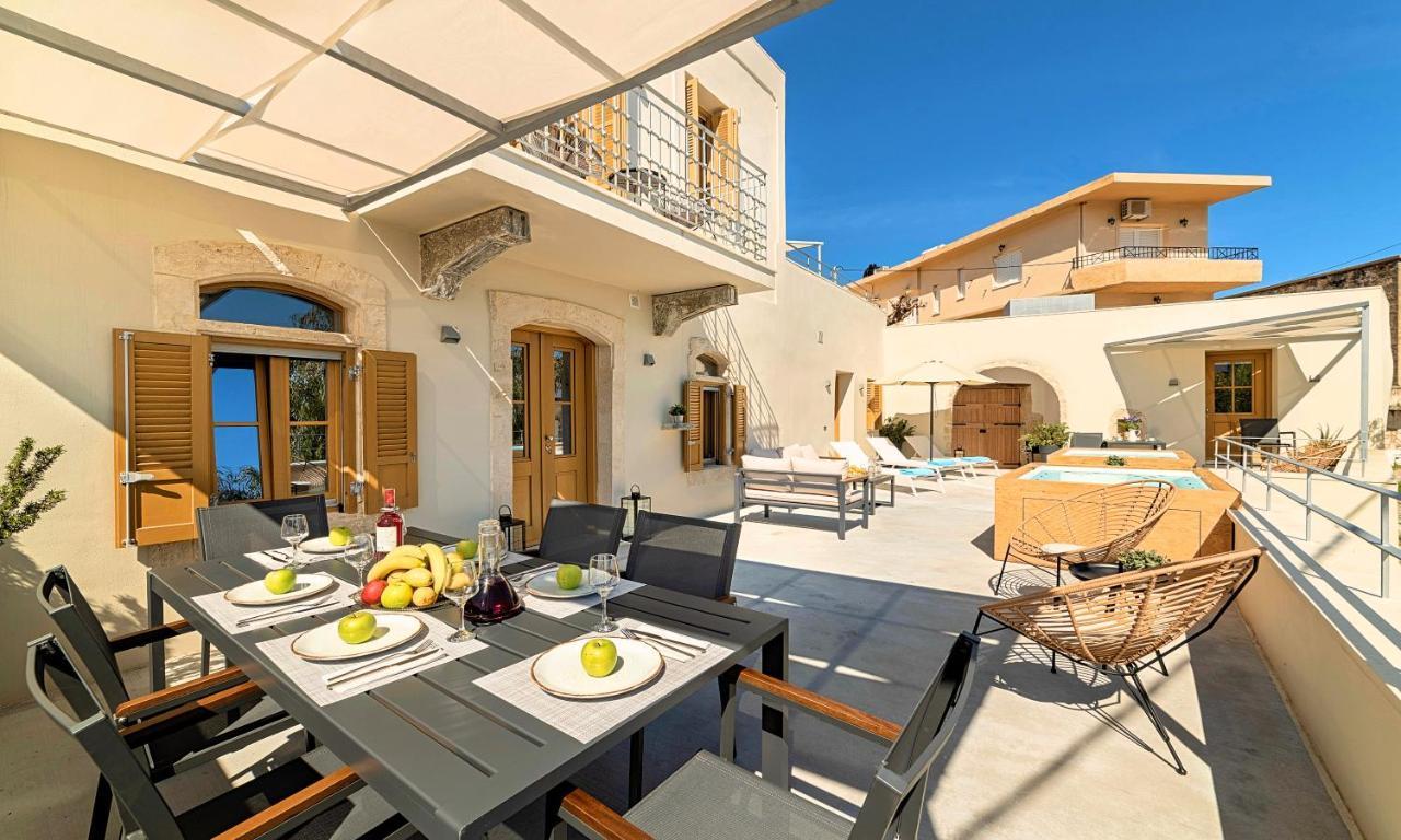 Sun Stone Villas Hriszí Aktí Haniá Kültér fotó