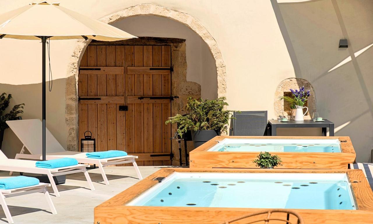 Sun Stone Villas Hriszí Aktí Haniá Kültér fotó