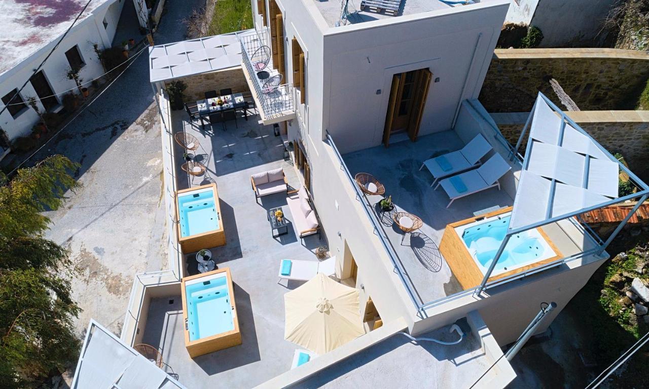 Sun Stone Villas Hriszí Aktí Haniá Kültér fotó