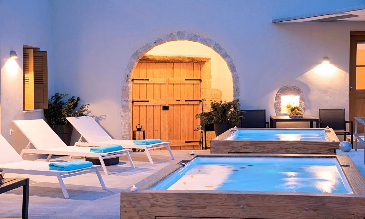Sun Stone Villas Hriszí Aktí Haniá Kültér fotó