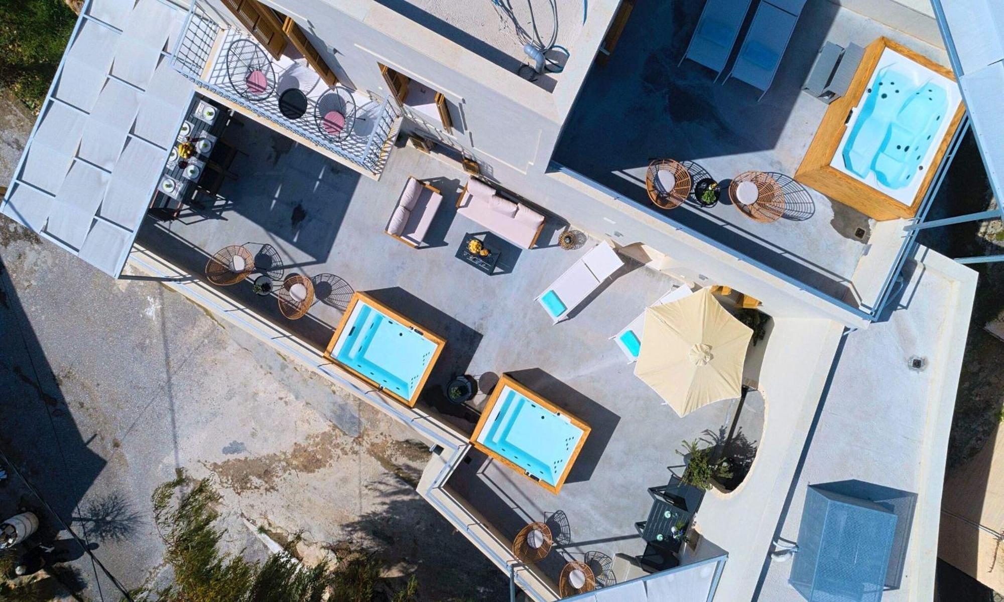 Sun Stone Villas Hriszí Aktí Haniá Kültér fotó